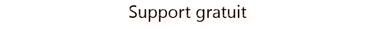 Support gratuit